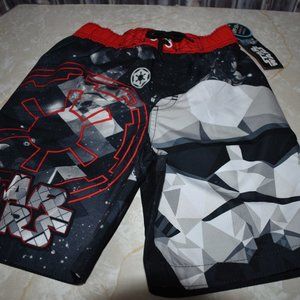 Star Wars Boy's Swim Trunks Sz 4 New UPF 50+